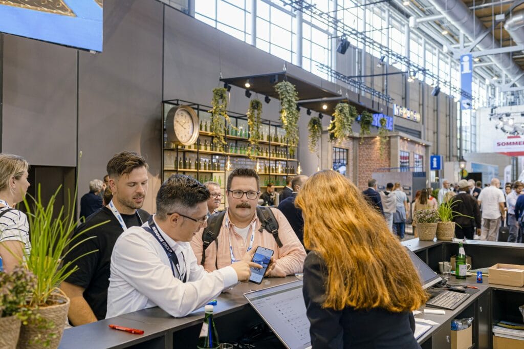 Infotheke mit FairManager am Krone-Stand