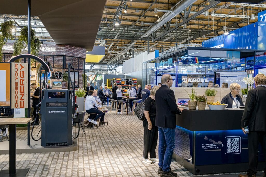 Information am Krone-Stand